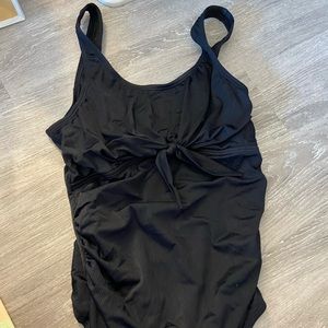 Pink Blush maternity bathing suit